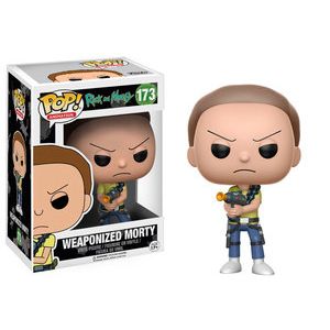 Weaponized Morty 173 Pop Funko Rick And Morty