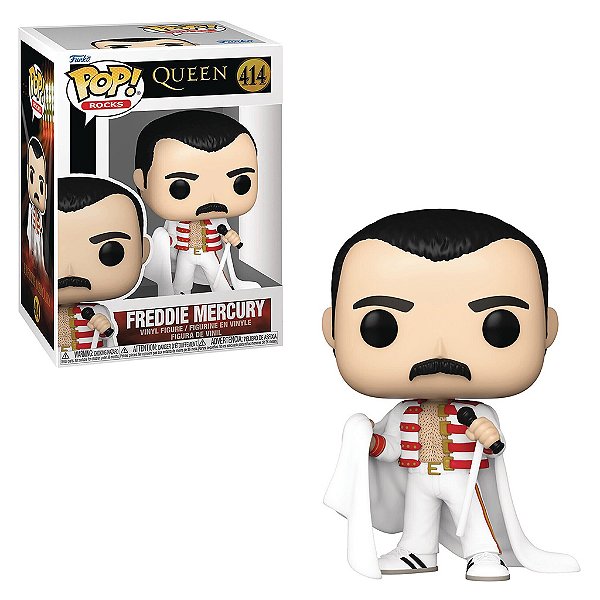 Freddie Mercury 414 Pop Funko Queen Rocks