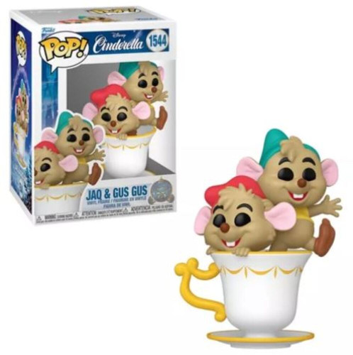Jaq e Gus Gus 1544 Pop funko Cinderella Disney