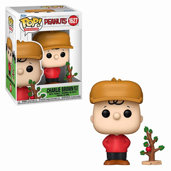 Charlie Brown with Tree 1627 Pop Funko Snoopy Peanuts