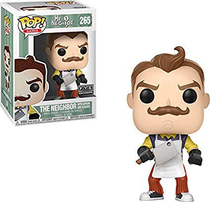 The Neighbor Apron and Cleaver Exclusivo 265 Pop Funko