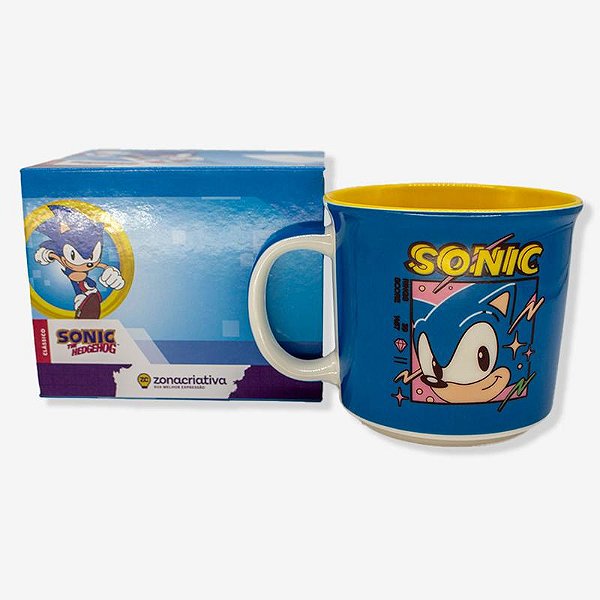 Caneca Tom Sonic 350ml Zona Criativa 10025538