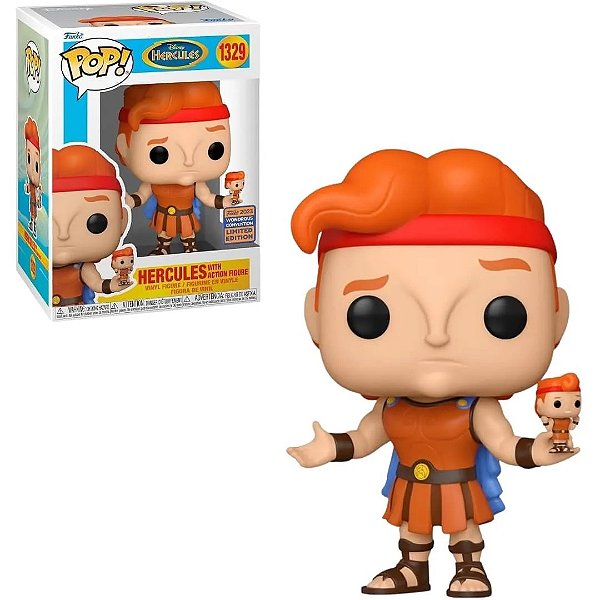 Hercules with Action Figure 1329 Exclusivo Pop Funko Disney