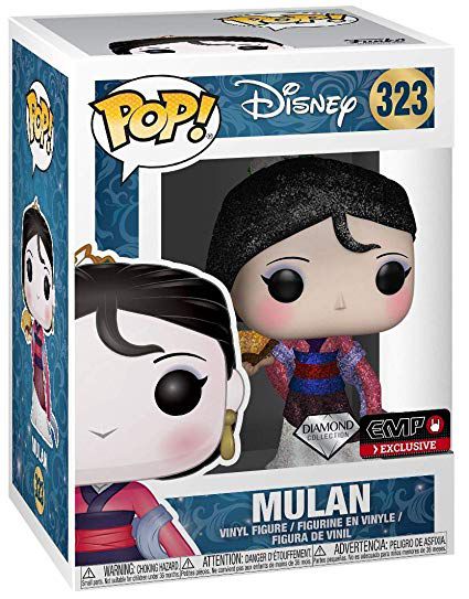 Mulan 323 Exclusivo Diamond Pop Funko Disney