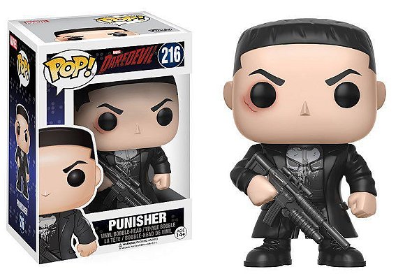 Punisher 216 Pop Funko Justiceiro Marvel