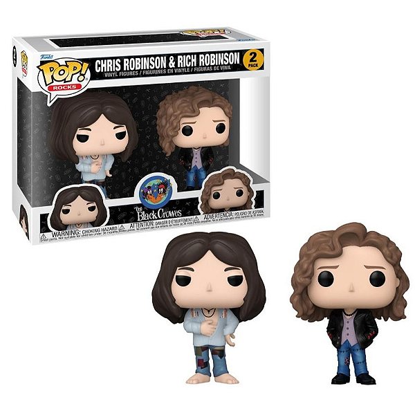 Chris e Rich Robinson Pack2 Pop Funko Black Crowes Rocks