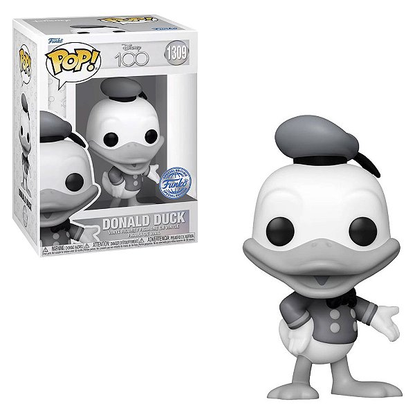 Donald Duck 1309 Exclusivo Pop Funko Disney 100