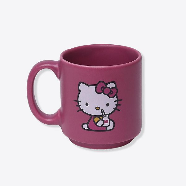 Caneca Mini Tina Hello Kitty Rosa 100ml Zona Criativa - 10026097
