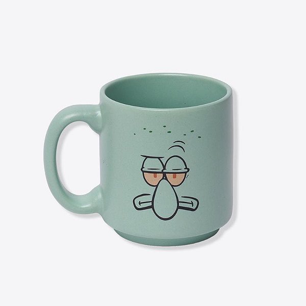 Caneca Mini Tina Lula Molusco - Bob Esponja 100ml Zona Criativa - 10026070