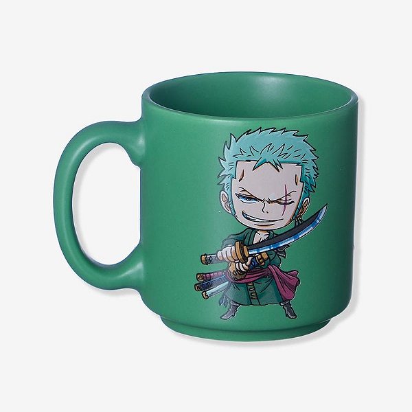 Caneca Mini Tina Zoro - One Piece 100ml Zona Criativa - 10025360
