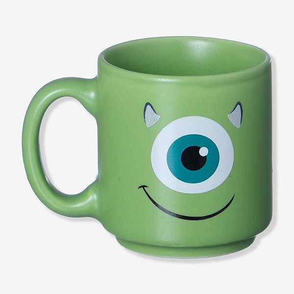 Caneca Mini Tina Mike - Monstros SA 100ml Zona Criativa - 10024535