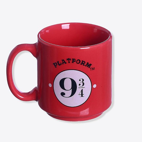 Caneca Mini Tina Plataforma 9 ¾ - Harry Potter 100ml Zona Criativa - 10024503
