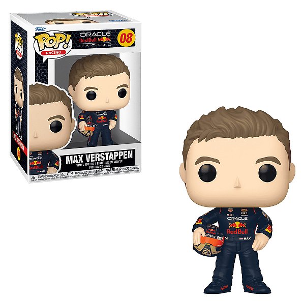 Max Verstappen 08 Pop Funko Racing