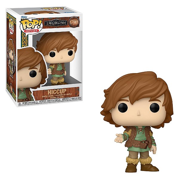 Hiccup 1790 Pop Funko Como Treinar o Seu Dragão