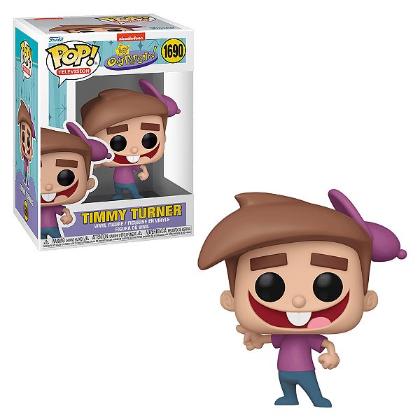 Timmy Turner 1690 Pop Funko Os Padrinhos Mágicos