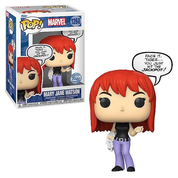 Mary Jane Watson 1260 Exclusivo Pop Funko Marvel