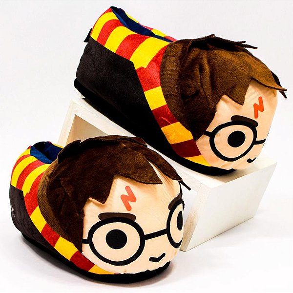 Pantufa 3D Harry Potter - 10071691 Tam:G;Cor:Multicolor