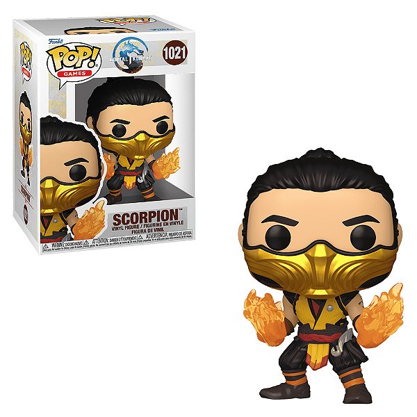 Scorpion 1021 Pop Funko Mortal Kombat