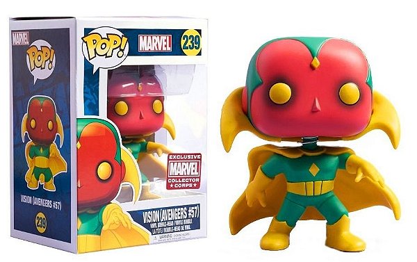 Vision Avengers 239 Exclusivo Pop Funko Marvel