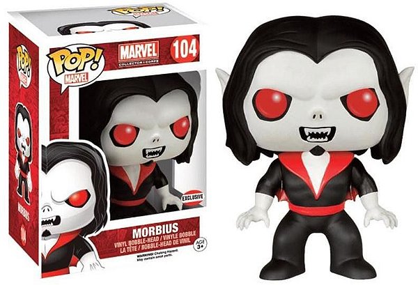 Morbius 104 Exclusivo Pop Funko Marvel