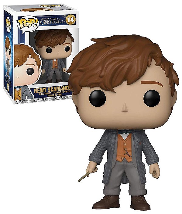 Newt Scamander 14 Pop Funko Animais Fantásticos