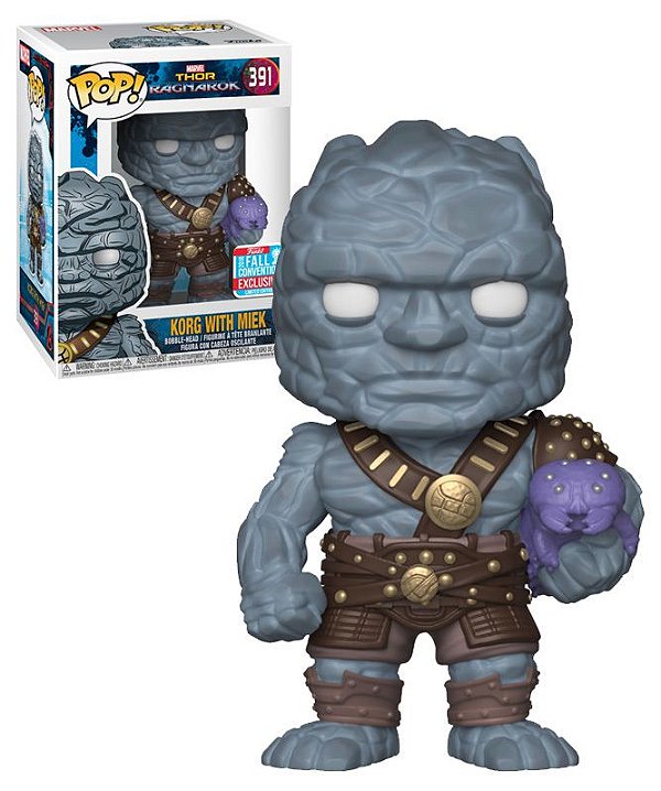 Korg With MIek 391 Exclusivo Pop Funko Marvel