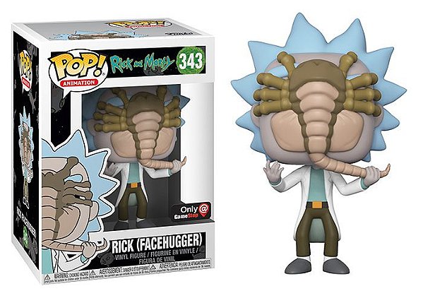 Rick Facehugger 343 Exclusivo Pop Funko Rick and Morty