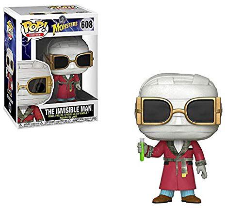 The Invisible Man 608 Exclusivo Pop Funko Monsters
