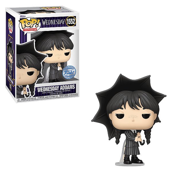 Wednesday Addams 1552 Exclusivo Pop Funko Wandinha