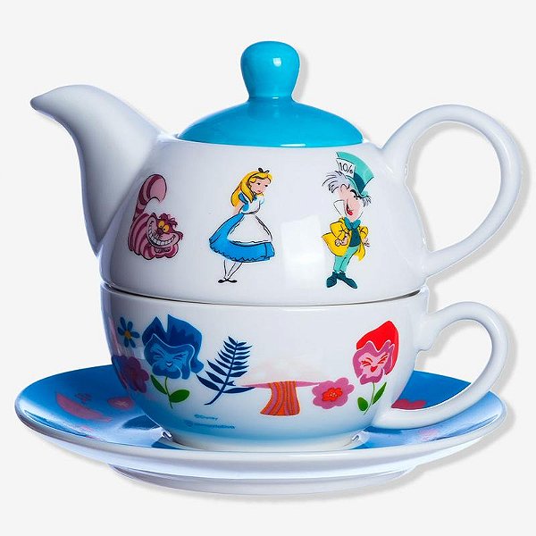 Bule 2 em 1 Alice In Wonderland - Zona Criativa - 10025739