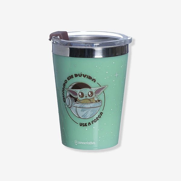 Copo Snap Baby Yoda Star Wars 300ml - Zona Criativa - 10026016