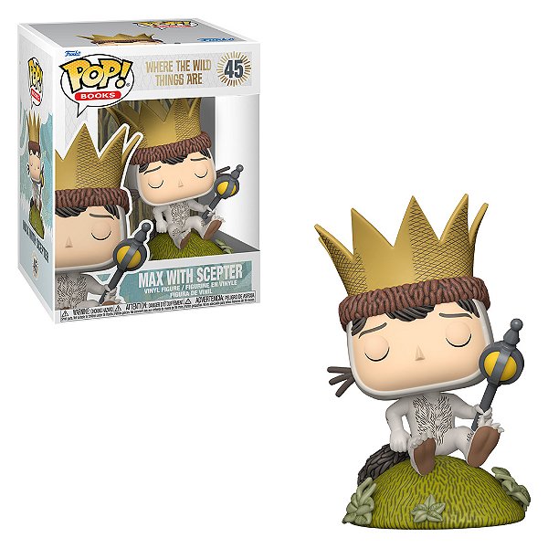 Max with Scepter 45 Pop Funko Onde Vivem os Monstros