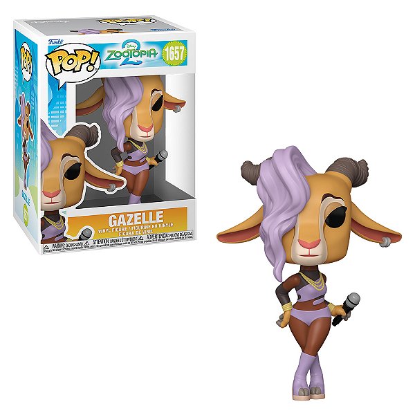Gazelle 1657 Pop Funko Zootopia 2 Disney