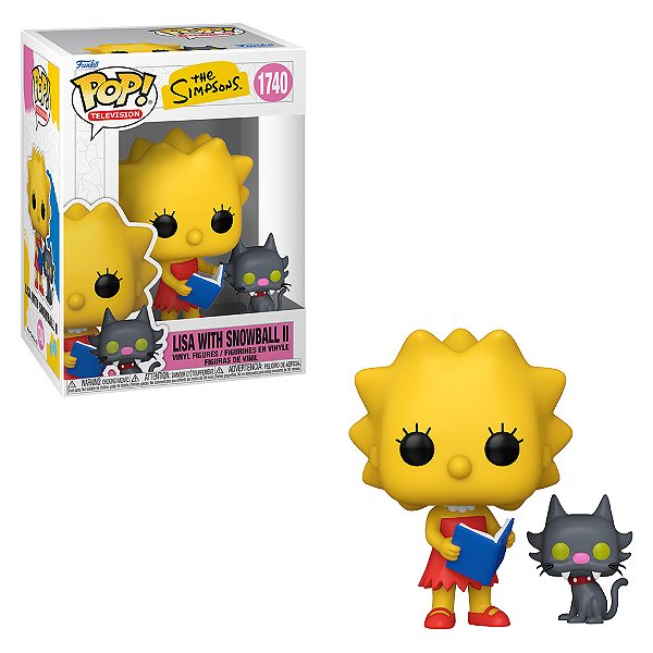Lisa with Snowball II 1740 Pop Funko The Simpsons