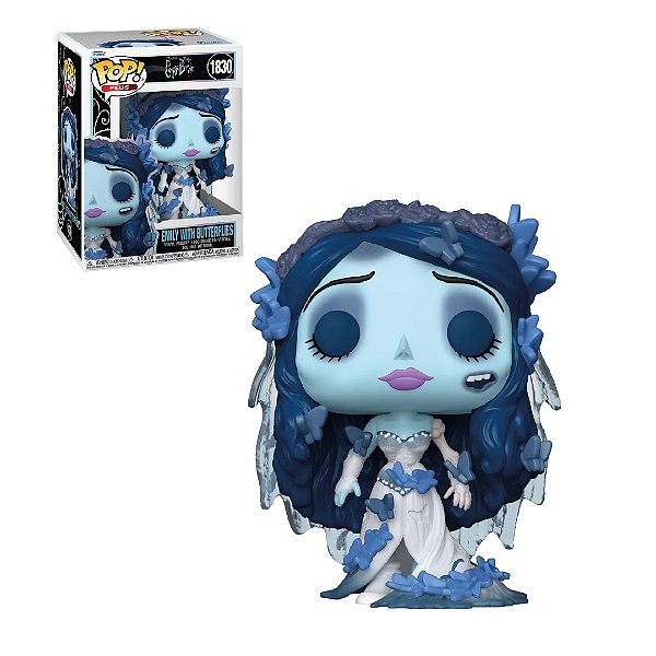 Emily with Butterflies 1830 Pop Funko Noiva Cadaver