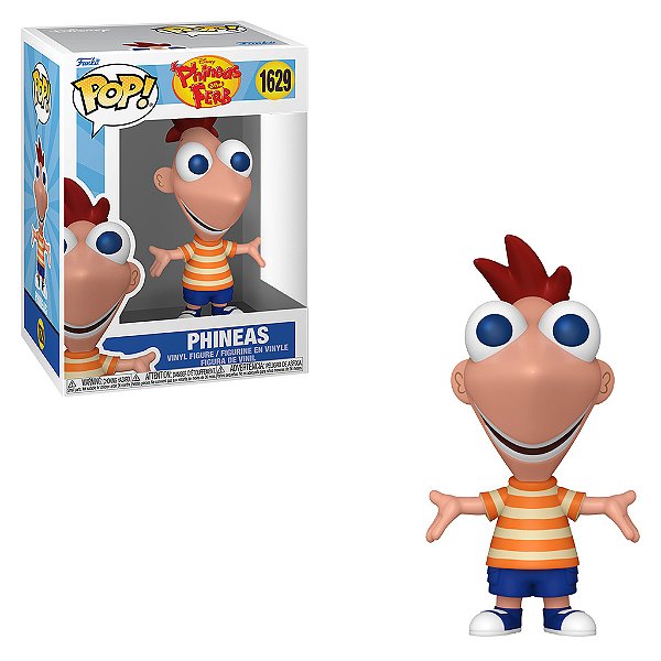 Phineas 1629 Pop Funko Phineas e Ferb