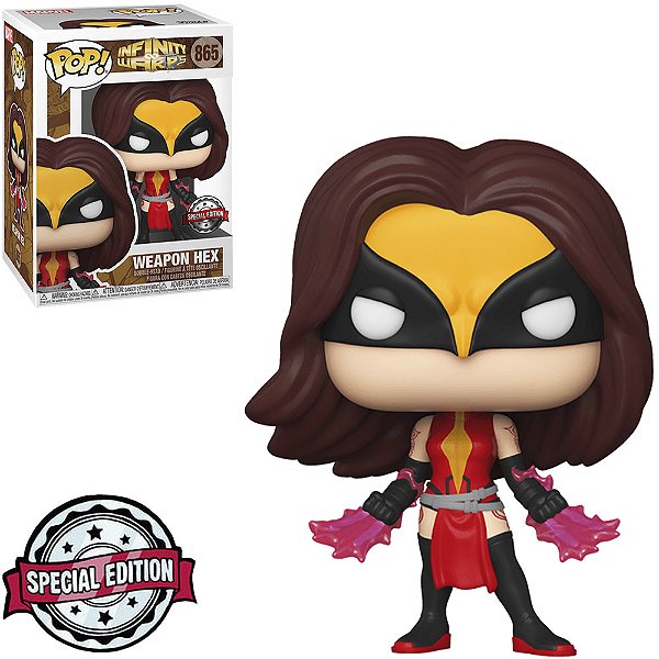 Weapon Hex 865 Exclusivo Pop Funko Marvel
