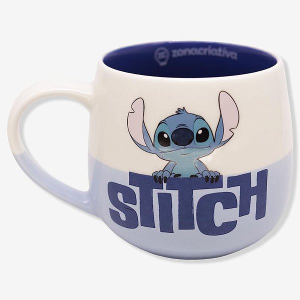 Caneca Maggie Stitch Piscadinha 400ml Zona Criativa 10026494