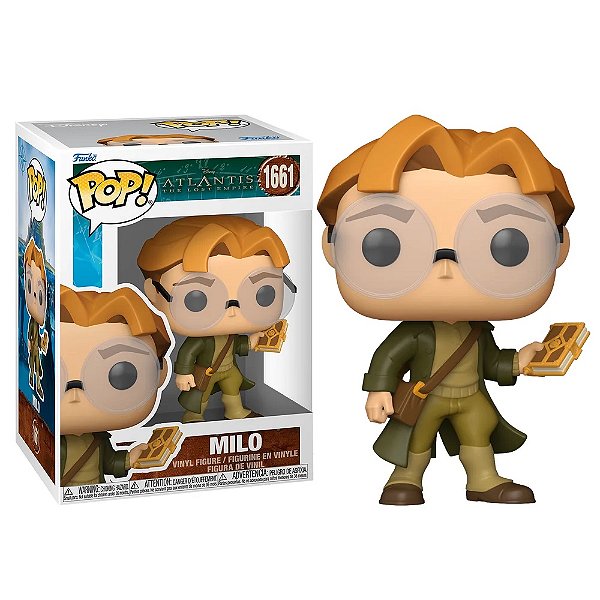 Milo 1661 Pop Funko Atlantis - The Lost Empire Disney