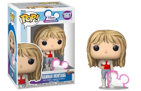 Hannah Montana 1687 Pop Funko Icon Disney
