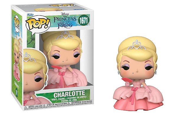 Charlotte 1671 Pop Funko A Princesa e o Sapo Disney