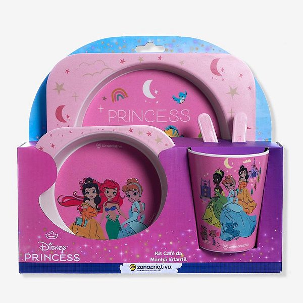 Conjunto Infantil Princesas - Disney Zona Criativa 10025699