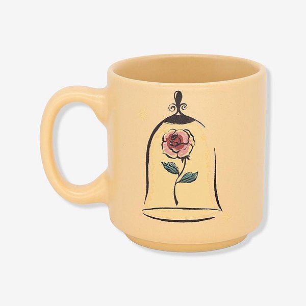 Caneca Mini Tina Bela Golden - Disney 100ml - ZC 10026621