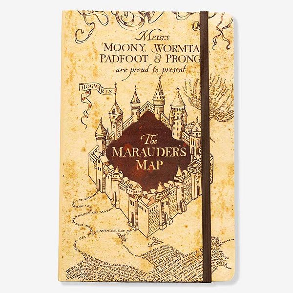 Caderno de Viagem Mapa do Maroto - Harry Potter 10073699