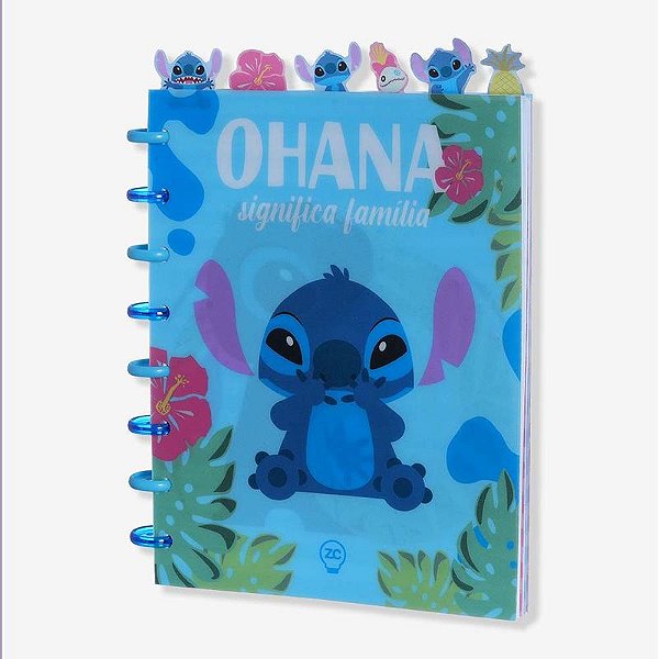 Caderno de Anotações com Divisória - Stitch 10072857