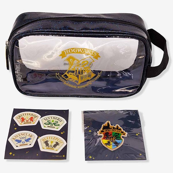 Estojo Necessaire e adesivos Harry Potter - ZC - 10073531