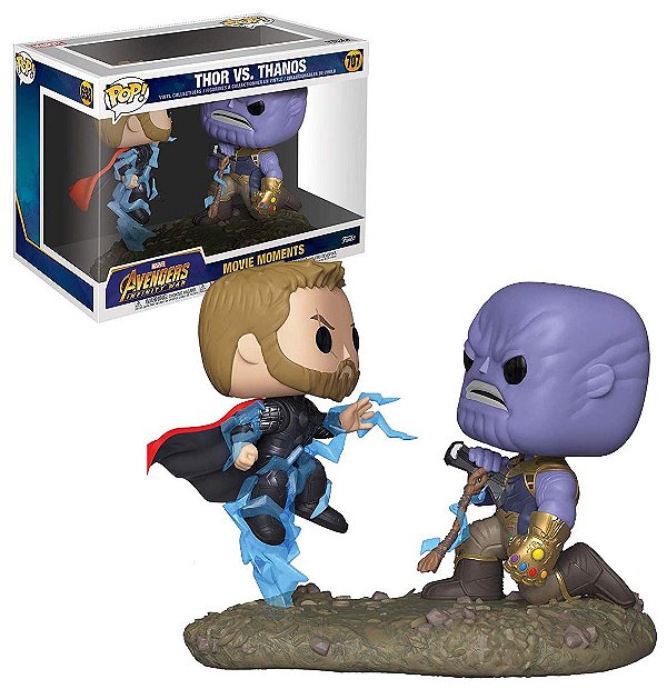 Thor vs Thanos 707 Pop Funko Marvel
