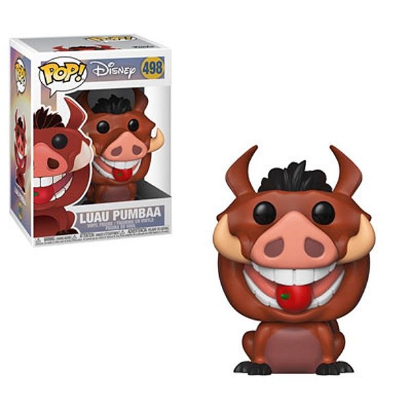 Luau Pumbaa 498 Pop Funko Rei Leão Disney