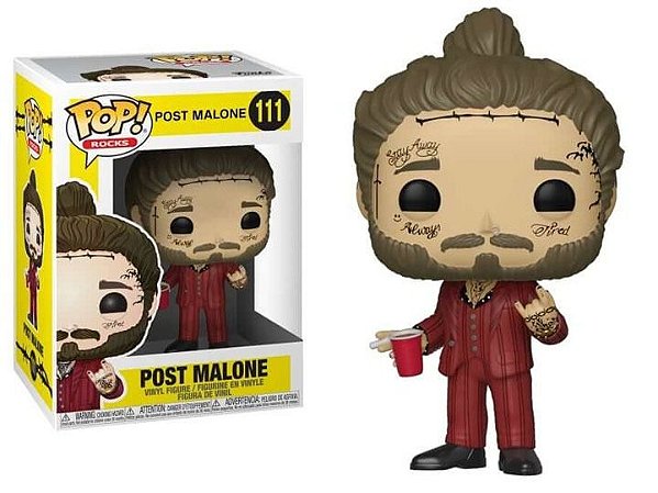 Post Malone 111 Pop Funko Rocks