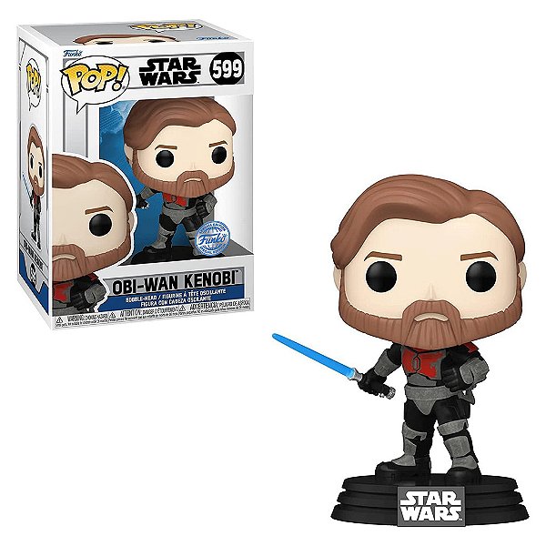 Obi-Wan Kenobi 599 Exclusivo Pop Funko Star Wars
